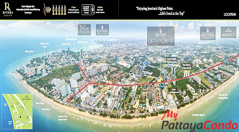 Riviera Ocean Drive Pattaya Condo For Sale 3