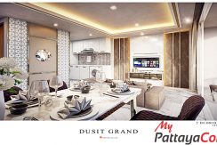 Dusit Grand Park 2 Pattaya Condo For Sale 2 Bed Living Room