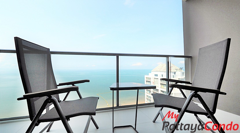 Aeras Pattaya Condo Pattaya at Jomtien For Rent with Sea View - AERAS02R