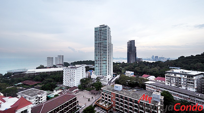 The Cliff Residence Pattaya Condo Pratumnak Hill For Sale 2 Bedroom Pattaya Bay Views - CLIFF74