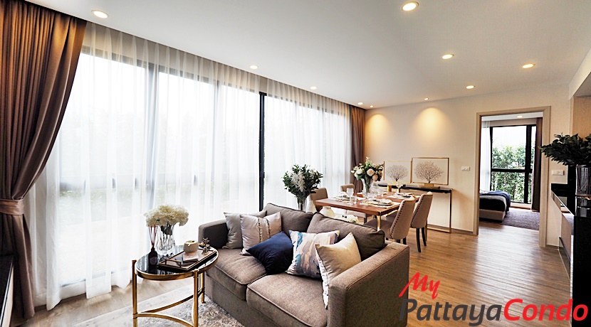 The Panora Pattaya Condo For Sale Showroom Photo 2 Bedroom With Sea Views - PANO05