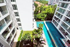 Sunset Boulervard Residence Pattaya Condo For Sale & Rent 1 Bedroom With Pool & Partial Sea Views - SUNBII25
