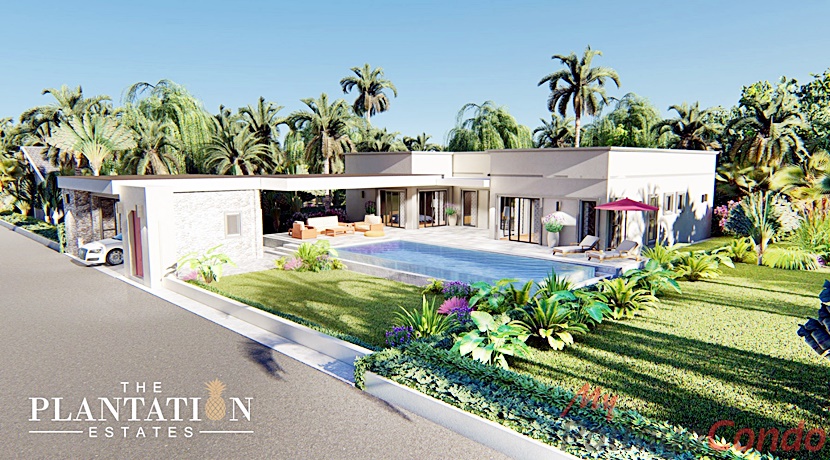 The Plantation Estate Villa For Sale East Pattaya – HEPTT01
