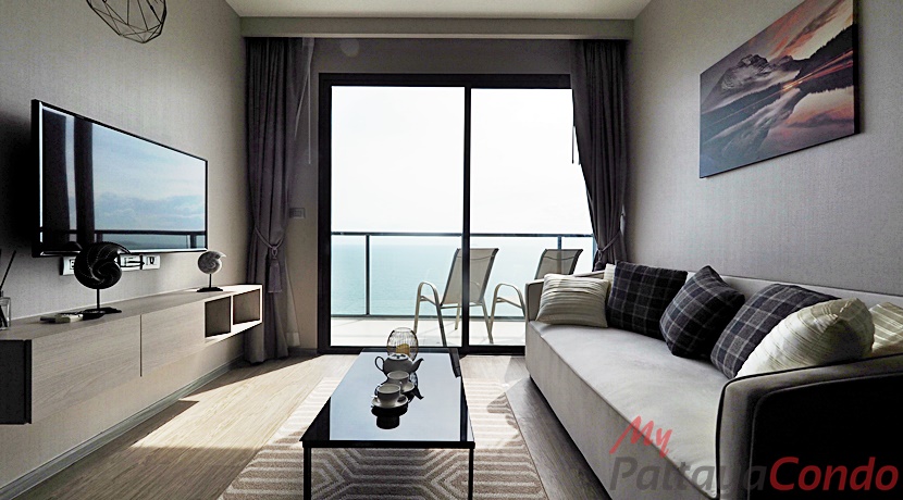 Aeras Beachfront Jomtien Condo Pattaya For Sale & Rent 1 Bedroom With Sea Views - AERAS07R