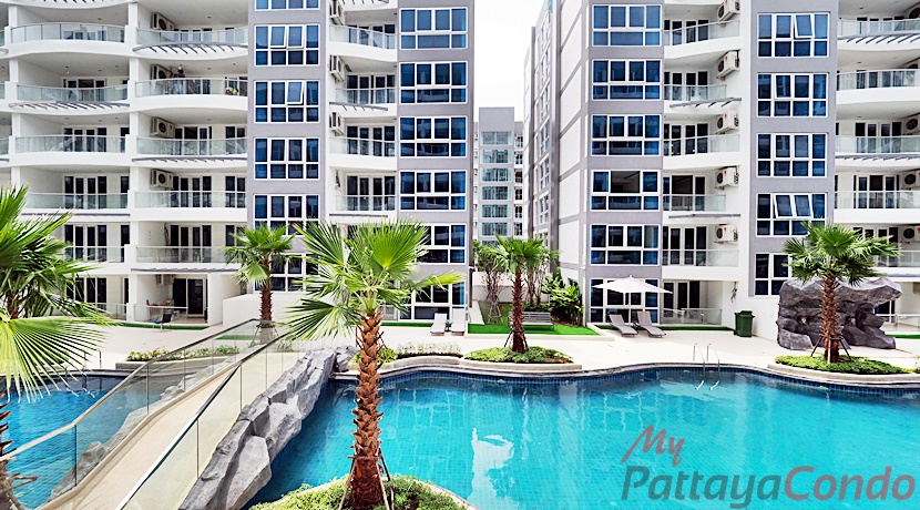 Grand Avenue Residence Pattaya Condo For Sale & Rent 1 Bedroom With Pool Views - GRAND78