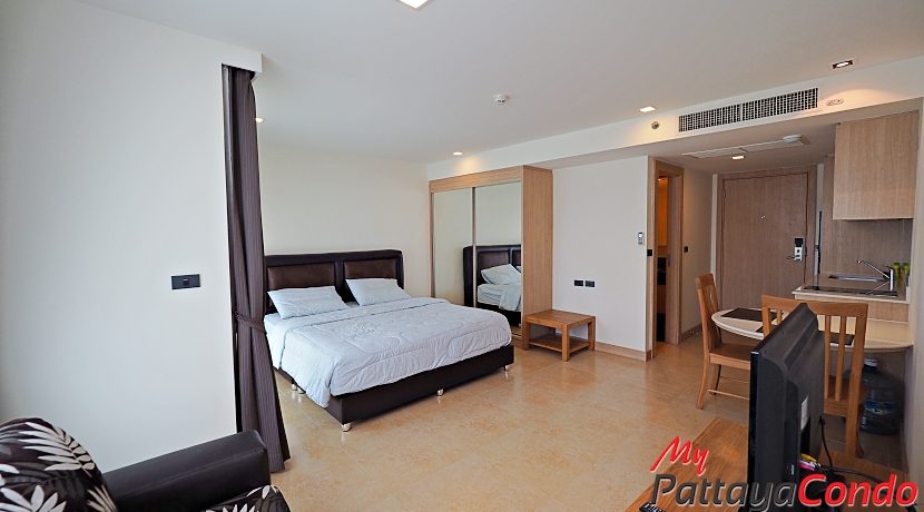 The Cliff Residence Pratumnak Pattaya Studio Condo For Sale - CLIFF25