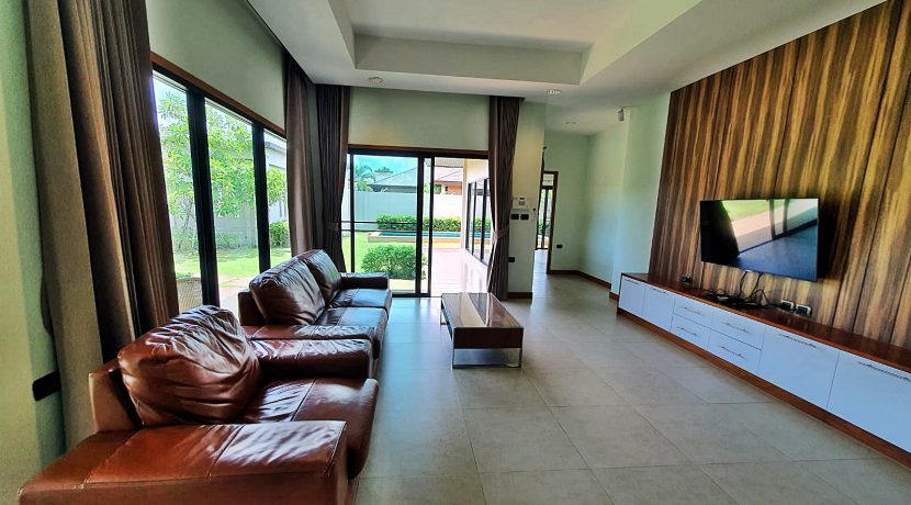 Baan Pattaya 5 Pool Villa 3 Bedroom For rent in Huay yai - HEBP504R