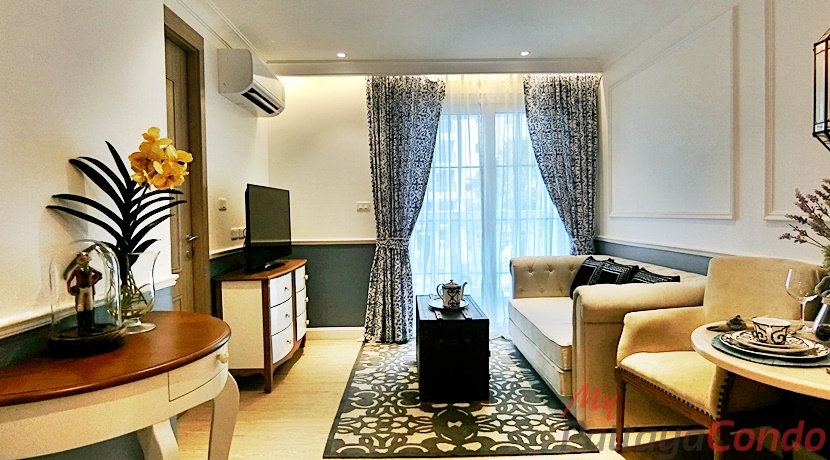 Seven seas Cote d' Azur Condo Pattaya 1 Bedroom With Garden Views - SEVC01 Showroom