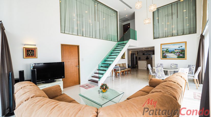 The Sanctuary Wong Amat Condo Pattaya For Sale & Rent Duplex 5 Bedroom With Sea & Sanctuary of Trust Views - SANC17