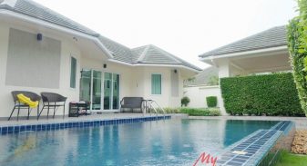 Green Field Villas 5 Pattaya House For Sale & Rent 3 Bedroom With Private Pool - HEGF03