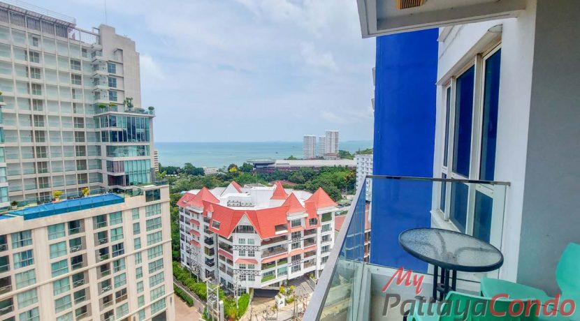 The Cliff Residence Pattaya Condo For Sale & Rent 1 Bedroom With Sea Views - CLIFF104 & CLIFF104R