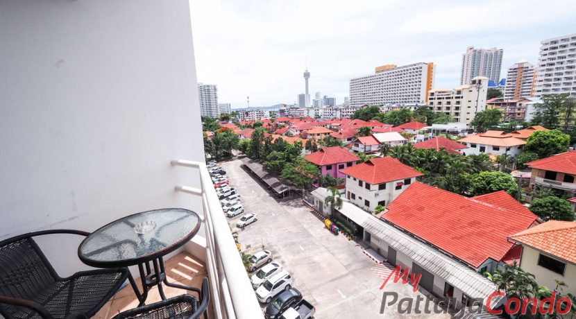 View Talay 2 Condo Pattaya For Sale & Rent 1 Bedroom With Partial Sea Views - VT2B15R