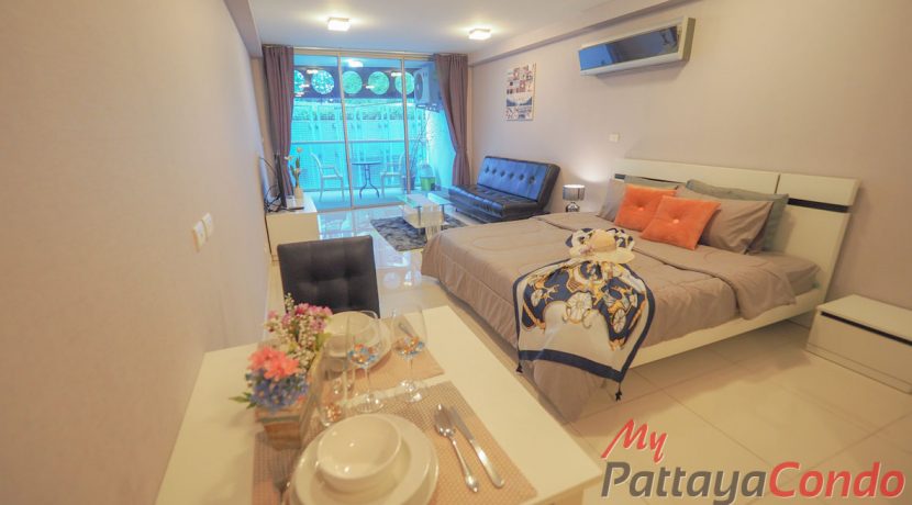 Park Royal 2 Condo Pattaya For Sale & Rent Studio With Garden Views - PARK2R10