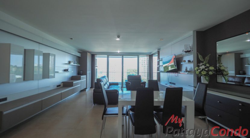 The Cliff Condominium Pattaya For Sale & Rent 2 Bedroom With Partial Sea Views - CLIFF110
