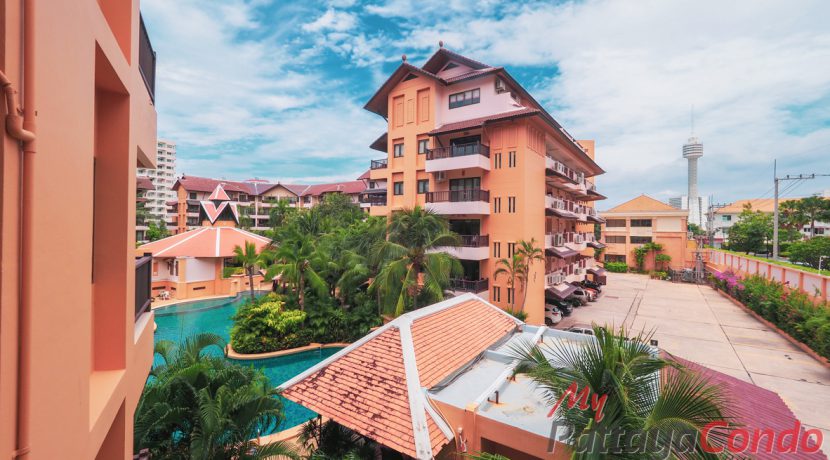 Chateau Dale Thabali Condominium Pattaya For Sale & Rent 1 Bedroom with Pool Views - TBL07