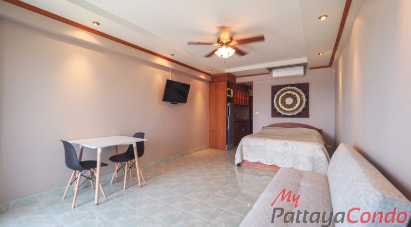Jomtien Beach Condominium Pattaya For Sale & Rent Studio With Sea Views - JBC04