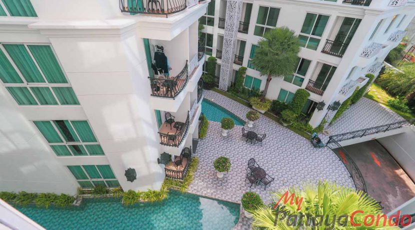 City Garden Olympus Condo Pattaya For Sale & Rent 1 Bedroom With Pool Views - CGOLY10