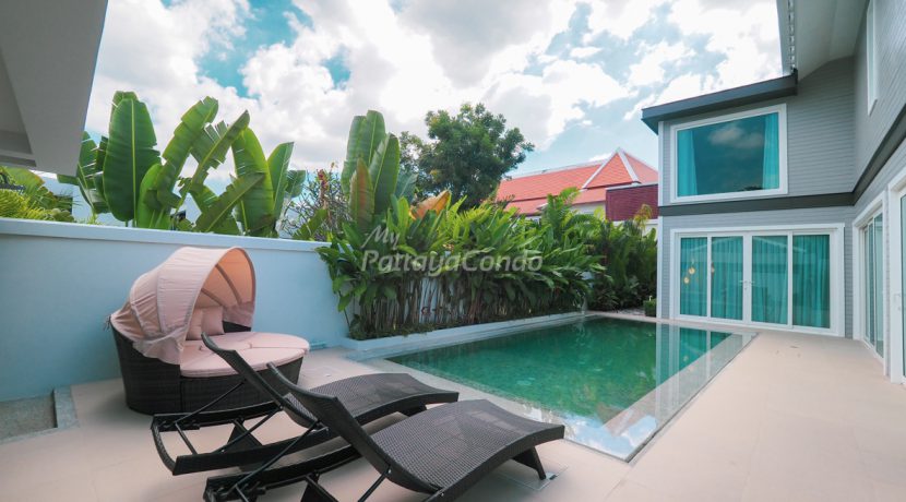 Chateau Dale Thai Bali Village Pattaya For Sale & Rent 5 Bedroom With Private Pool - HJTBL05