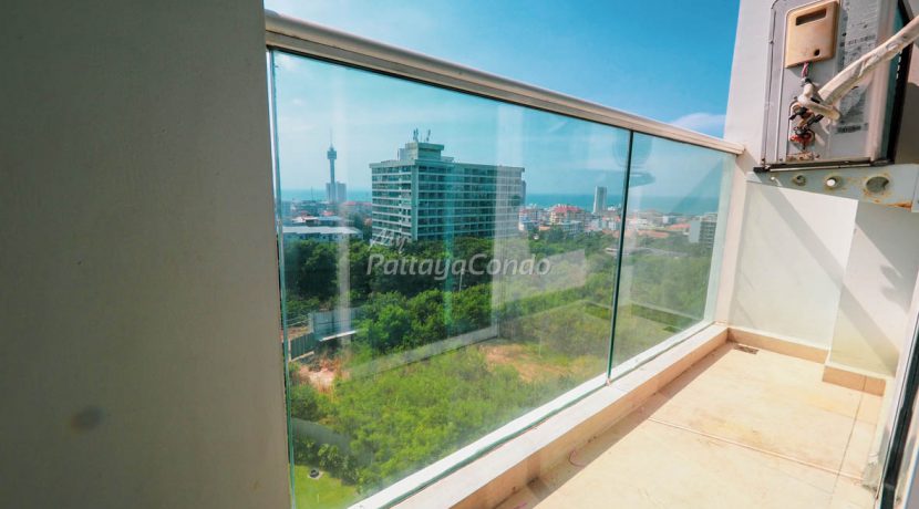 The Vision Pratumnak Condo Pattaya For Sale & Rent 1 Bedroom With Partial Sea Views - VIS21R