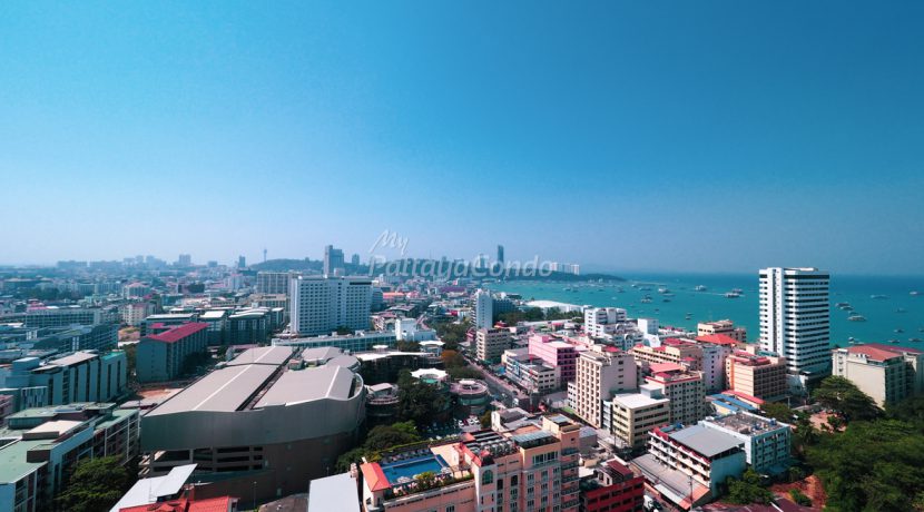 Edge Central Pattaya Condo For Sale & Rent 1 Bedroom With Pattaya Bay Views - EDGE06