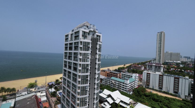 Aeras Beachfront Condo Jomtien For Sale & Rent 1 Bedroom With Sea Views - AERAS18N