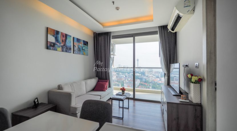 The Peak Towers Pratumak Codo Pattaya For Sale & Ret 1 Bedroom With Sea Views - PEAKT84N