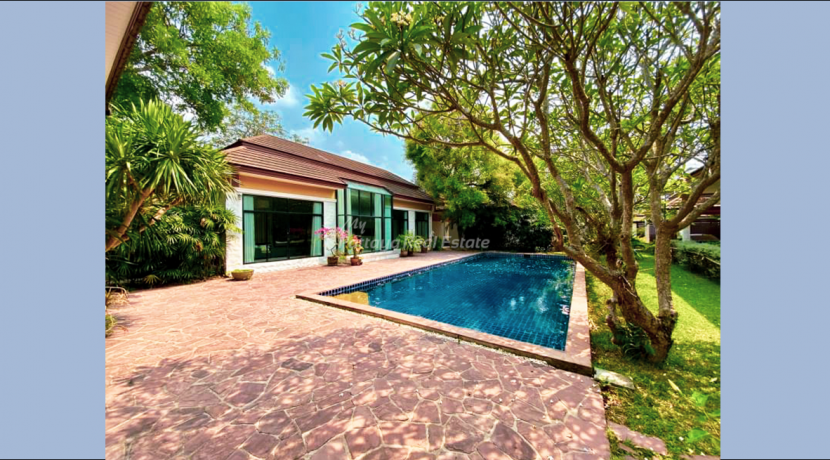 Baan Anda Single House For Sale & Rent 4 Bedroom With Private Pool In East Pattaya - HEBAP02
