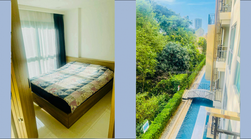City Garden Tropicana Condo Wong Amat Pattaya For Sale & Rent 1 Bedroom With Garden & Pool Views - CGT08