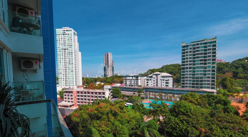 The Cliff Residence Pattaya For Sale & Rent Studio With City & Park Views - CLIFF142